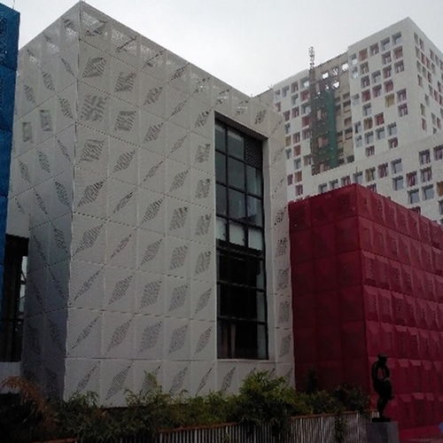 鋁騰 直銷外墻裝飾材料定制鋁單板，重塑建筑美學(xué)新標(biāo)桿